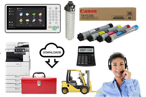 Prior & Nami Business Systems, (ALT Text2), canon, customer center, service, supplies